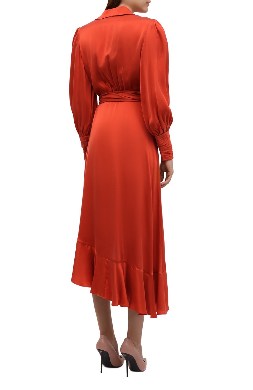 Шелковое платье ZIMMERMANN, арт. 8066DRP0S, фото 4