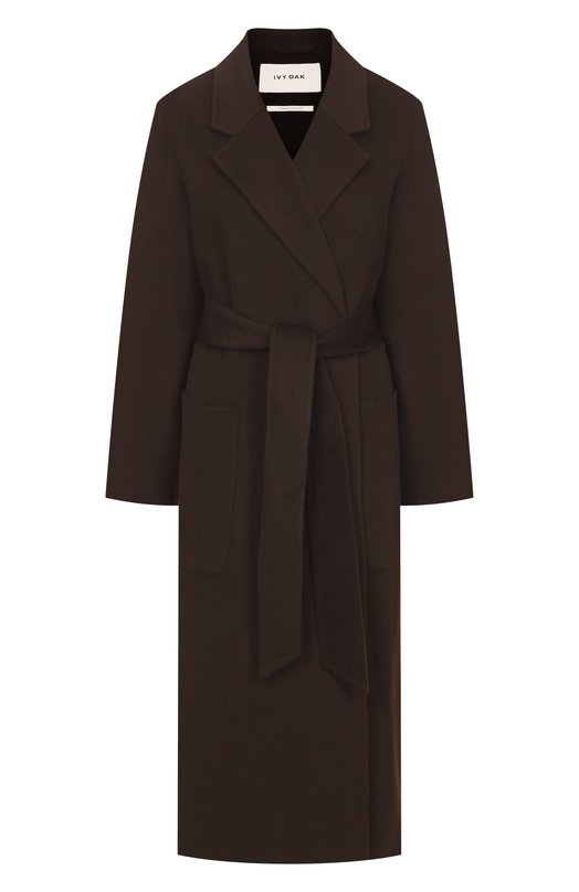 Шерстяное пальто Ivy Oak I0111046/CELIA_ Коричневый I0111046/CELIA_