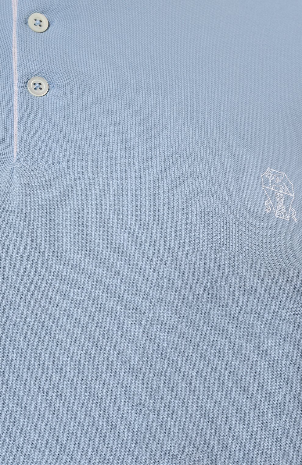 Хлопковое поло BRUNELLO CUCINELLI, арт. ME8548765, фото 5