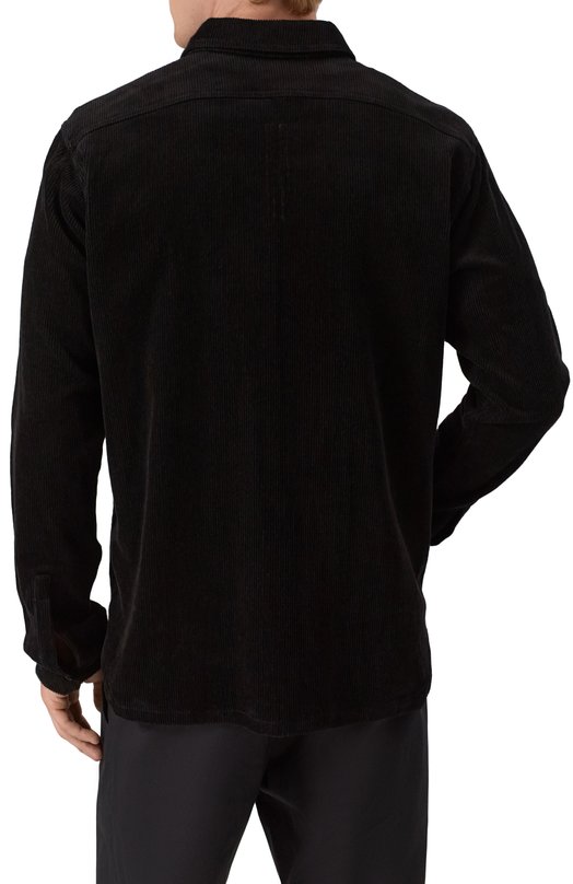Вельветовая рубашка Rick Owens RU02E1292/MLC9 Чёрный  RU02E1292/MLC9 Фото 4