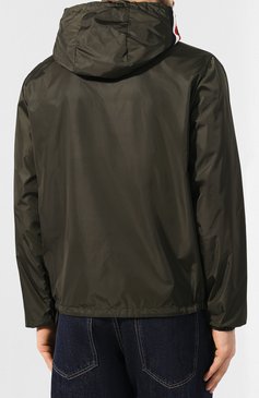 Мужская куртка grimpeurs MONCLER хаки цвета, арт. E1-091-41036-05-54155 | Фото 4 (Статус проверки: Проверена категория; Материал вне�шний: Синтетический материал; Мужское Кросс-КТ: Верхняя одежда; Рукава: Длинные; Длина (верхняя одежда): Короткие; Кросс-КТ: Ветровки, Куртка, Легкие; Драгоценные камни: Проставлено; Материал сплава: Проставлено; Стили: Кэжуэл)