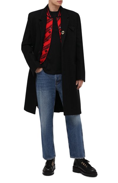 Кожаные ботинки VERSACE, арт. DSU8245/DVTAAG, фото 2