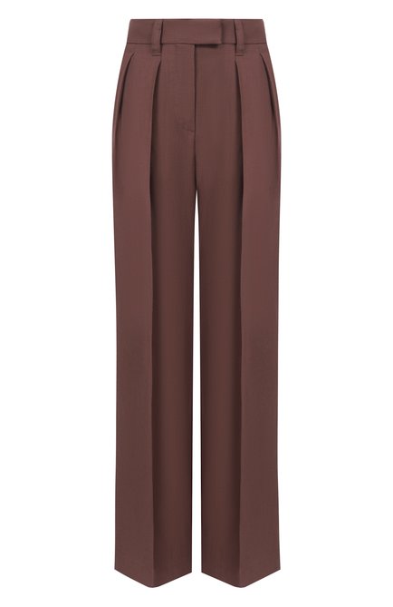 Женские брюки из вискозы и льна BRUNELLO CUCINELLI, арт. MH126P8512