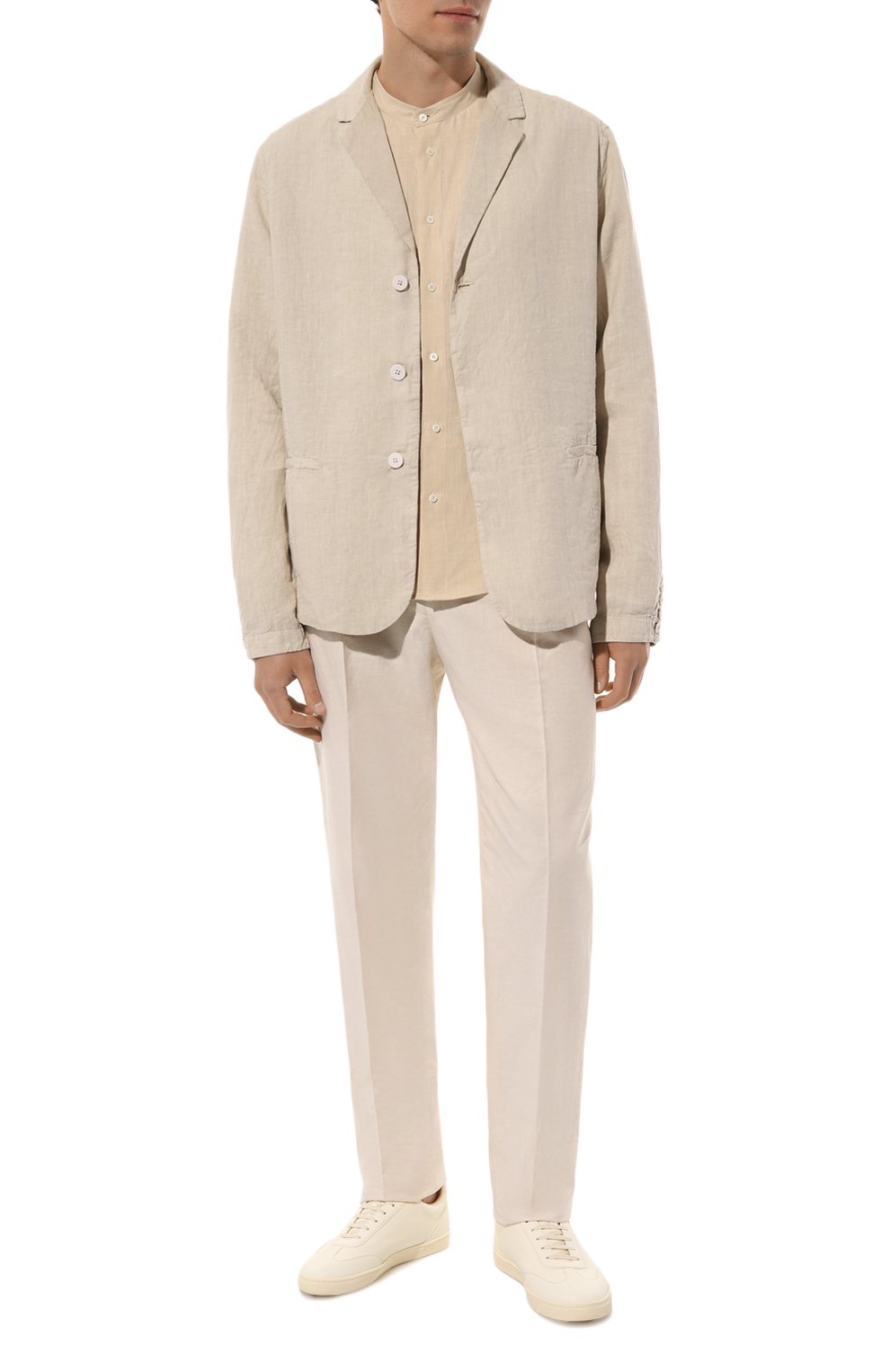 Кожаные кеды BRUNELLO CUCINELLI, арт. MZUOLYN309, фото 2