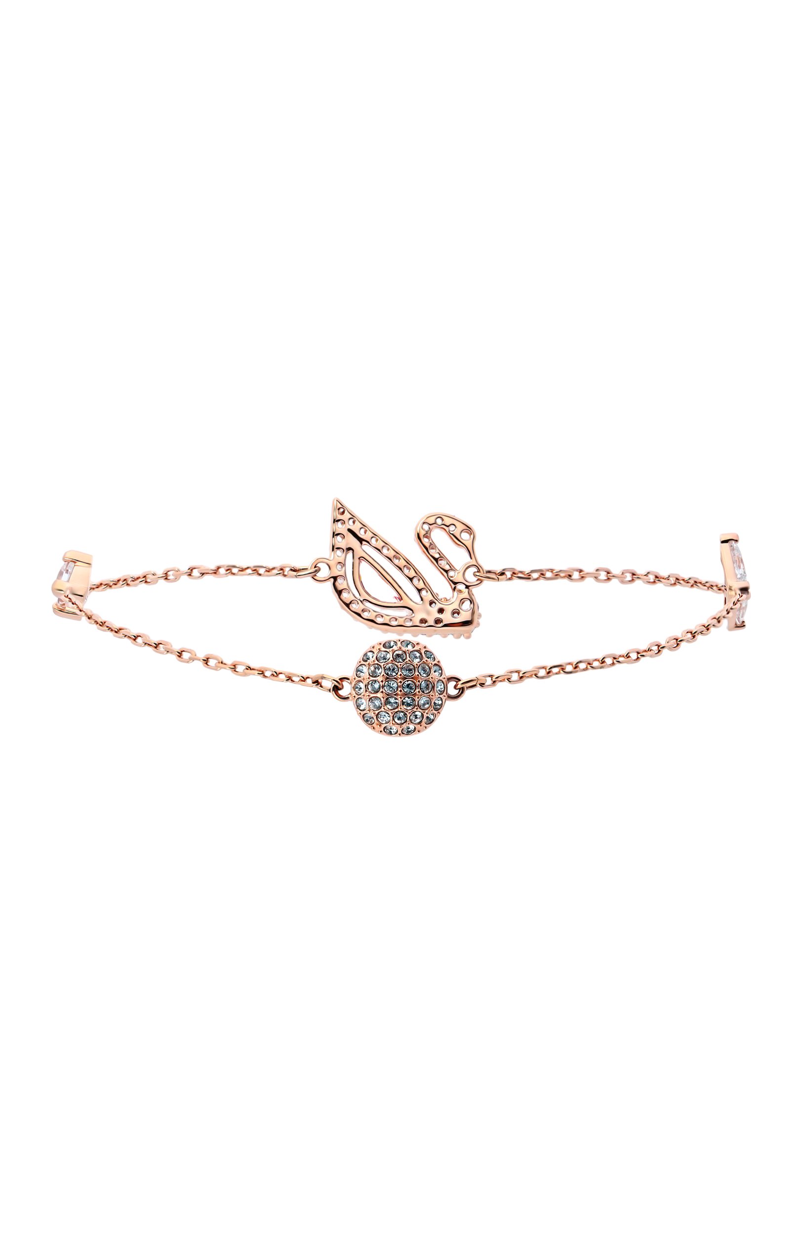 Браслет swan SWAROVSKI золотого цвета по цене 19850 руб., арт. 5472271, фото 3 Браслет swan SWAROVSKI, арт. 5472271, фото 3