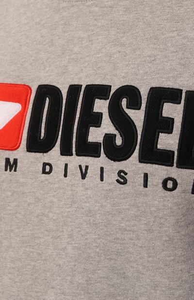 Хлопковый свитшот DIESEL, арт. A03758/0GEAD, фото 5