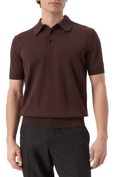 Хлопковое поло DOLCE & GABBANA, арт. GXZ02T/JBCFV, фото 3