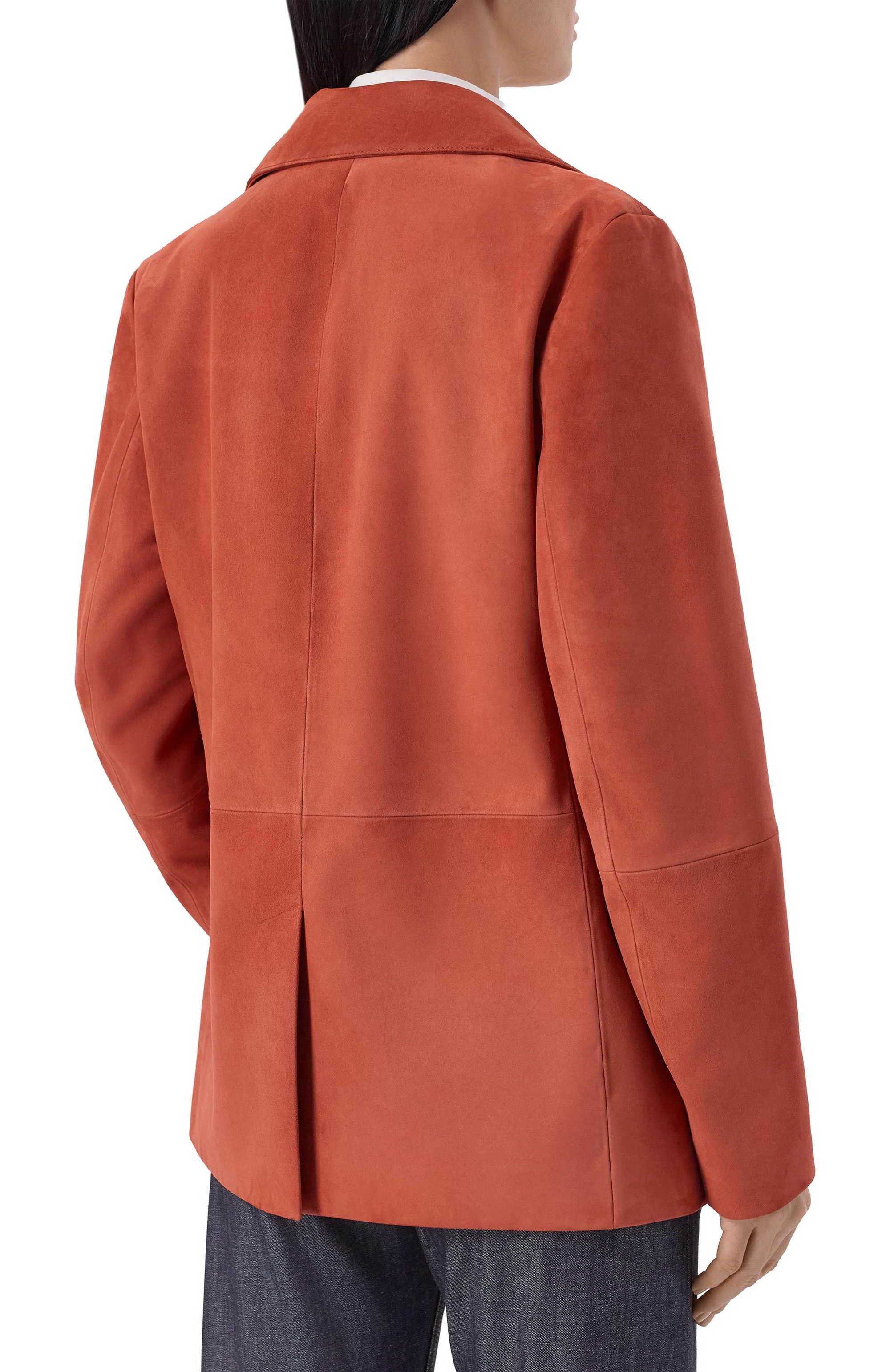 Замшевый жакет MVST, арт. M25.1PW.L011 BIG SIZE/METIS SUEDE 0.6 MM, фото 4