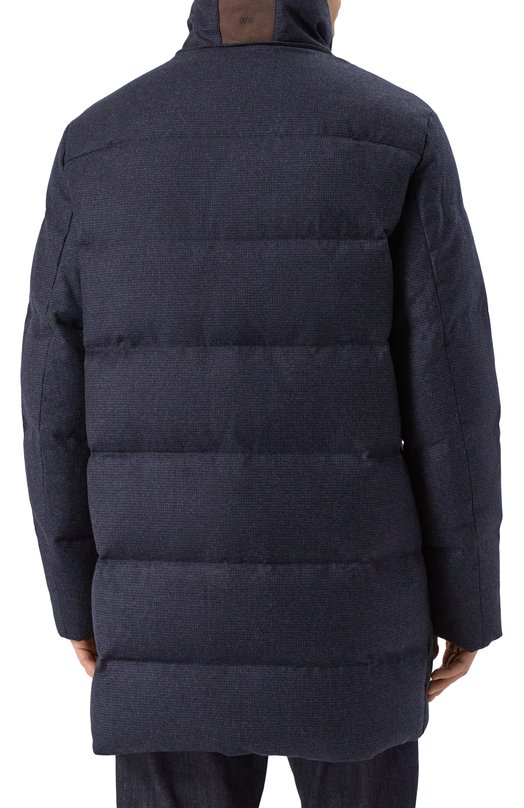 Пуховик из шерсти и кашемира Duno MAGNUS/C0RTINA Синий  MAGNUS/C0RTINA Фото 6