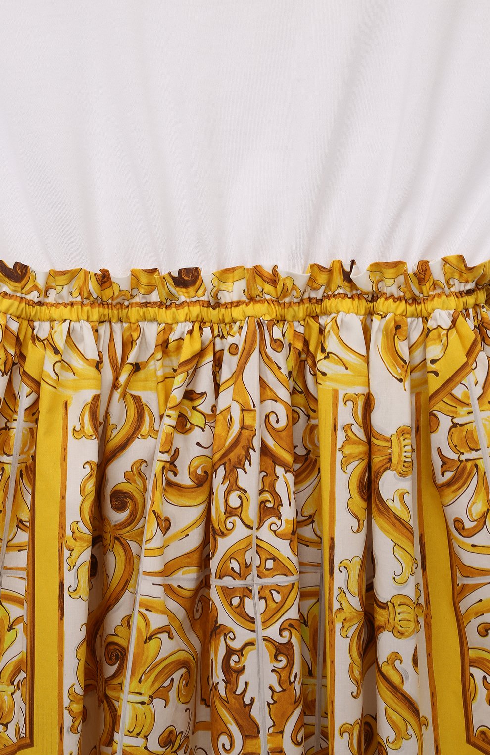 Хлопковое платье DOLCE & GABBANA, арт. L5JD9A/G7NRJ, фото 3