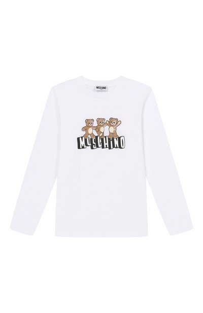 Хлопковый лонгслив MOSCHINO, арт. HW000J/LAA17