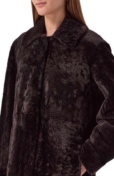 Двусторонняя дубленка MANZONI24, арт. 25M1115-S23N, фото 5