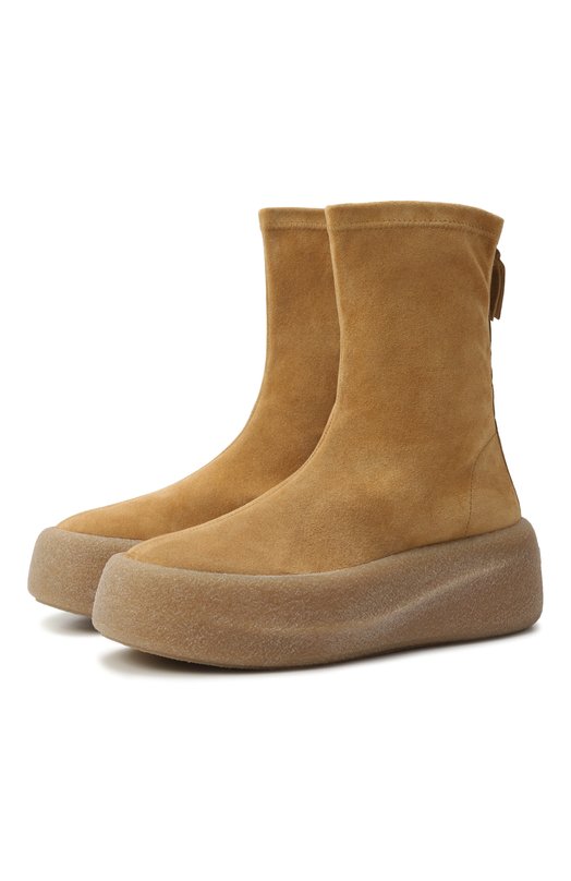 Замшевые ботинки Vic Matie 1F2308DHF04D020310 Бежевый 1F2308DHF04D020310