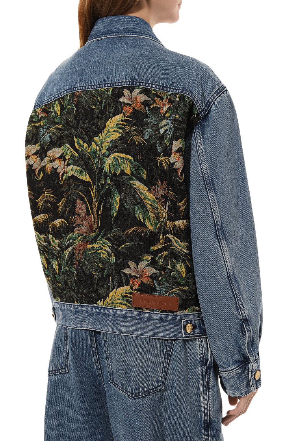 Джинсовая куртка PALM ANGELS, арт. PWYE032F24DEN002, фото 4