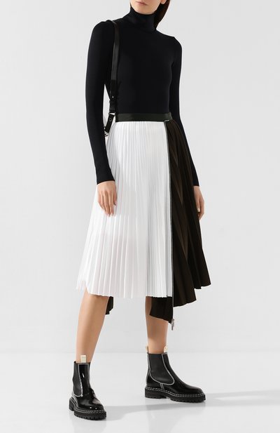 Боди MAISON MARGIELA темно-синего цвета по цене 46250 руб., арт. S51NA0067/S23512, фото 2 Боди MAISON MARGIELA, арт. S51NA0067/S23512, фото 2
