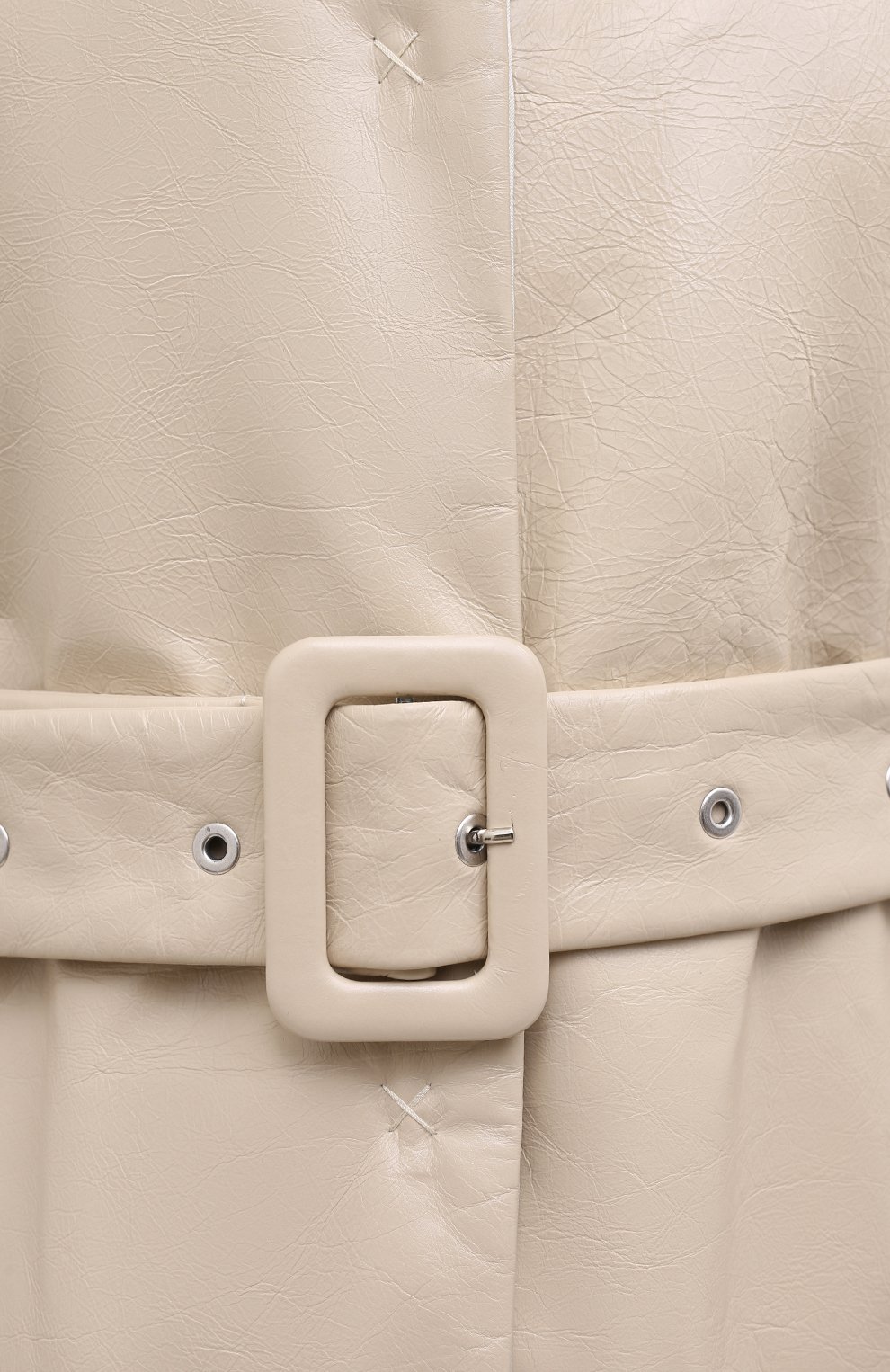 Кожаное пальто JIL SANDER, арт. JSPR651071-WRL00002A, фото 6