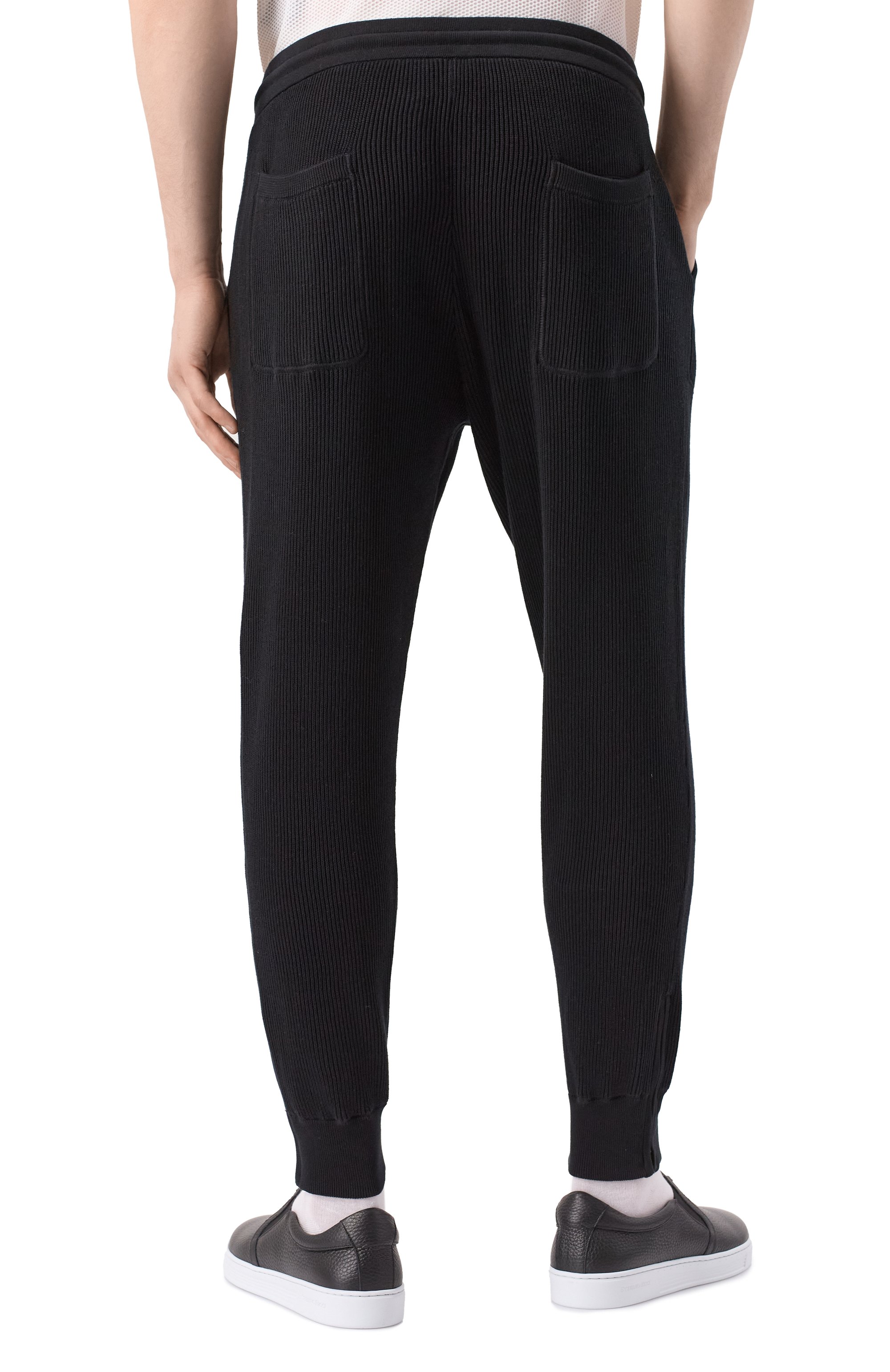 Хлопковые джоггеры BRUNELLO CUCINELLI, арт. M29201019G, фото 4