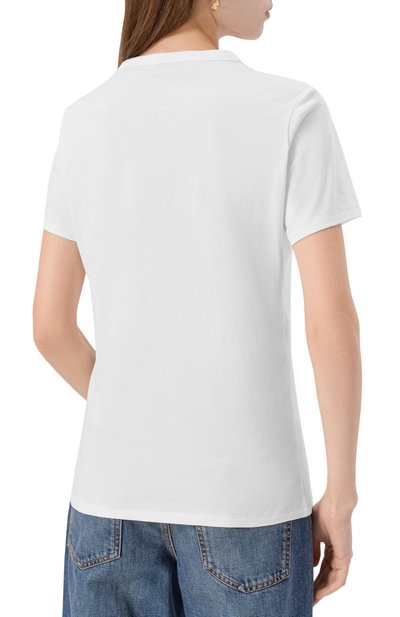 Хлопковая футболка BOSS ORANGE, арт. 50549192, фото 4