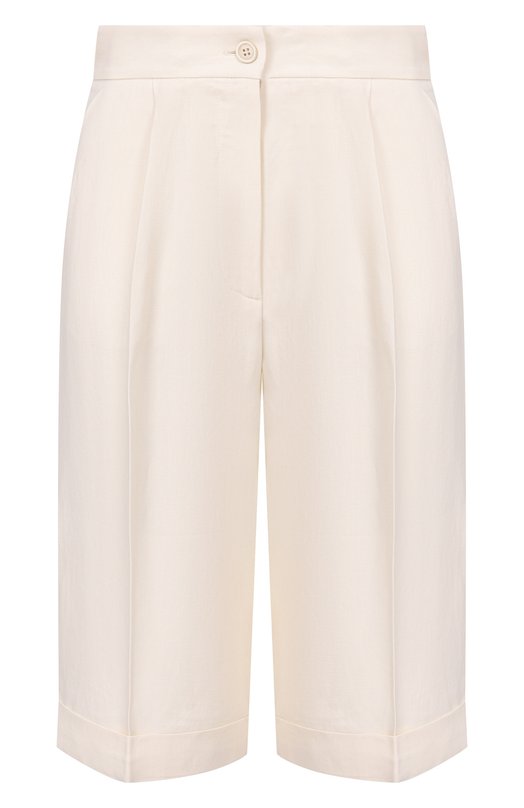 Шорты из вискозы и льна Antonelli Firenze Q8865/935 Кремовый Q8865/935