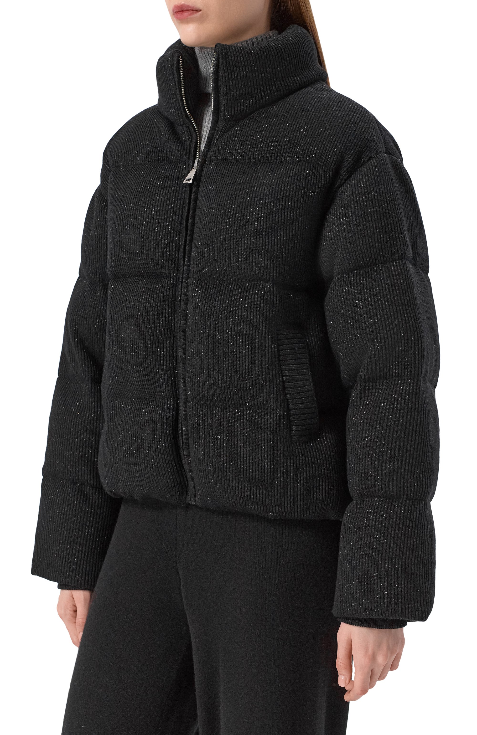 Пуховик из шерсти и кашемира ADDICTED, арт. MK116.1-1, фото 3