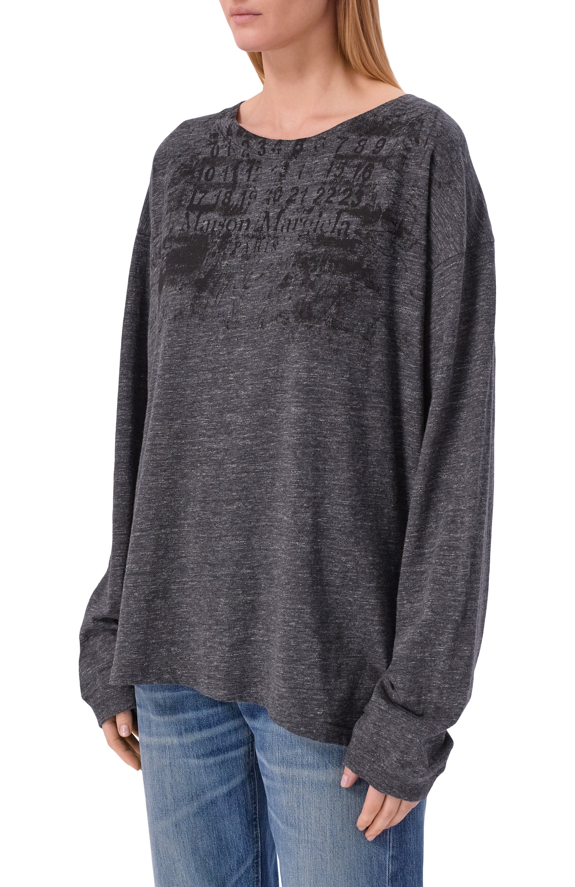 Хлопковый лонгслив MAISON MARGIELA, арт. S51GC0556/M20162, фото 3