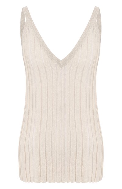 Льняная майка BRUNELLO CUCINELLI, арт. M8Y865502, фото 1