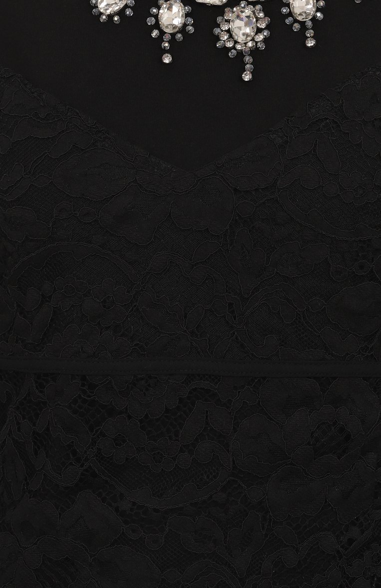 Женско�е комплект из двух платьев BLUGIRL черного цвета, арт. RA5122/J4897 | Фото 9 (Материал внешний: Хлопок, Синтетический материал; Женское Кросс-КТ: Платье-одежда, платье-футляр; Случай: Коктейльный; Стили: Готика; Автоматизация состава: Проставлено; Автоматизация ТО: Проставлено; Рукава: Короткие, На бретелях; Длина Ж (юбки, платья, шорты): Миди)