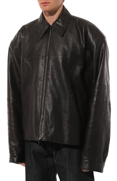 Кожаная куртка BALENCIAGA, арт. 773411/TPS02, фото 3