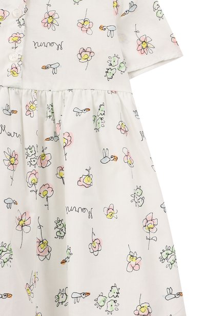 Хлопковое платье MARNI, арт. M01647/M00WI, фото 3