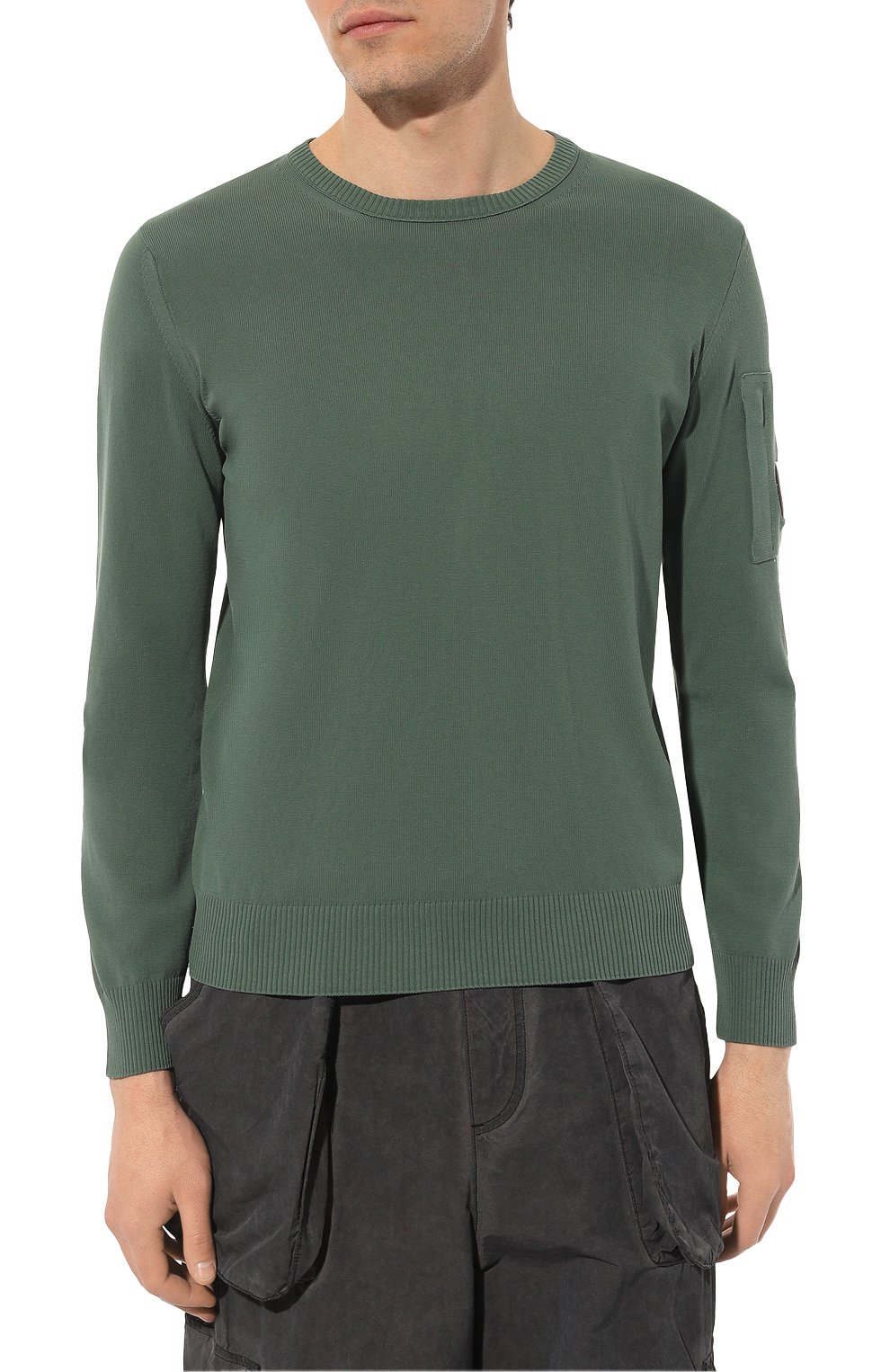 Хлопковый джемпер C.P. COMPANY, арт. 16CMKN109A0041280, фото 3