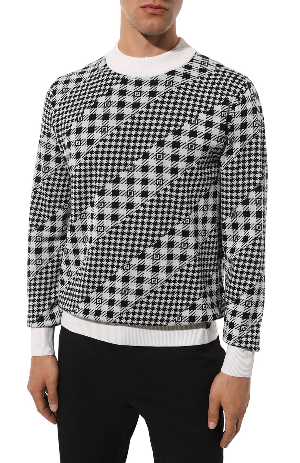 Шерстяной свитер FENDI, арт. FZX089/AL3Y/F17XM, фото 3