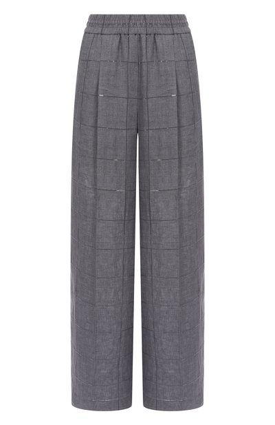 Женские льняные �брюки BRUNELLO CUCINELLI, арт. MM633P8887