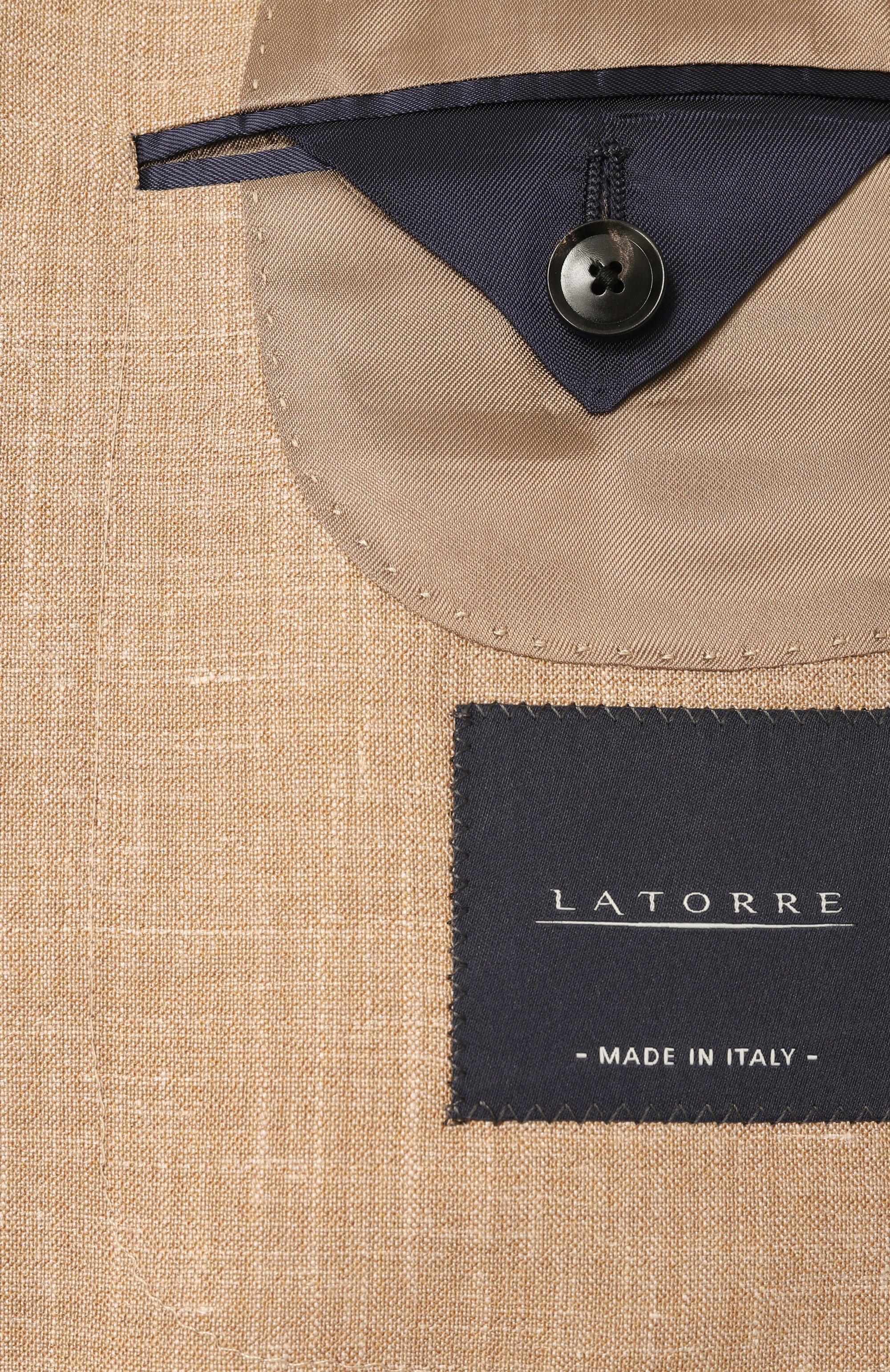 Пиджак из шерсти и шелка SARTORIA LATORRE, арт. EF74/UH0384, фото 9