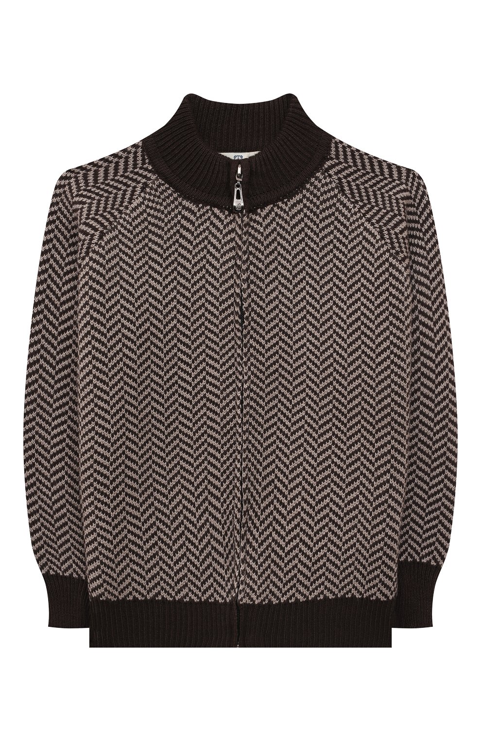 Комплект из кардигана и брюк ZHANNA & ANNA коричневого цвета по цене 20000 руб., арт. ZAOZ00000082, фото 2 Комплект из кардигана и брюк ZHANNA & ANNA, арт. ZAOZ00000082, фото 2