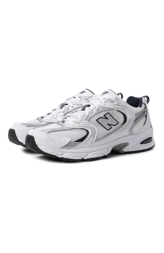 

Кроссовки 530 White Silver Navy New Balance, Белый