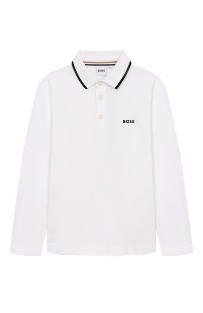 �Хлопковое поло BOSS, арт. J52330