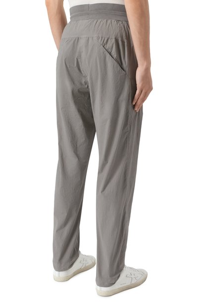 Хлопковые брюки TRANSIT серого цвета по цене 42500 руб., арт. CFUTRZG162, фото 4 Хлопковые брюки TRANSIT, арт. CFUTRZG162, фото 4