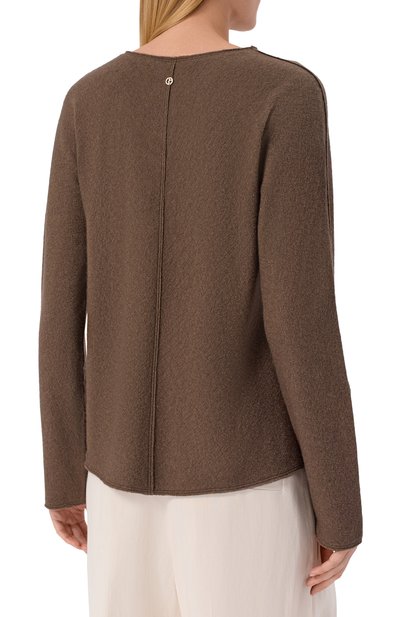 Пуловер  из кашемира и шелка GIORGIO ARMANI, арт. GW004240/AF17758, фото 4
