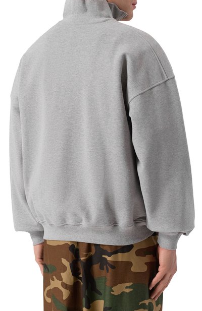 Хлопковый свитшот PLANTA ROSA, арт. PR/A1/GRIZZLE/470VELVET, фото 4