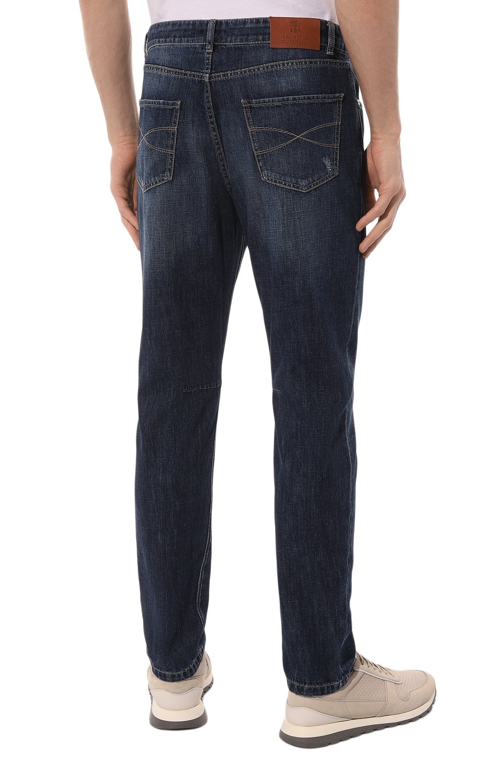 Джинсы leisure fit BRUNELLO CUCINELLI, арт. M0Z37X2340, фото 4