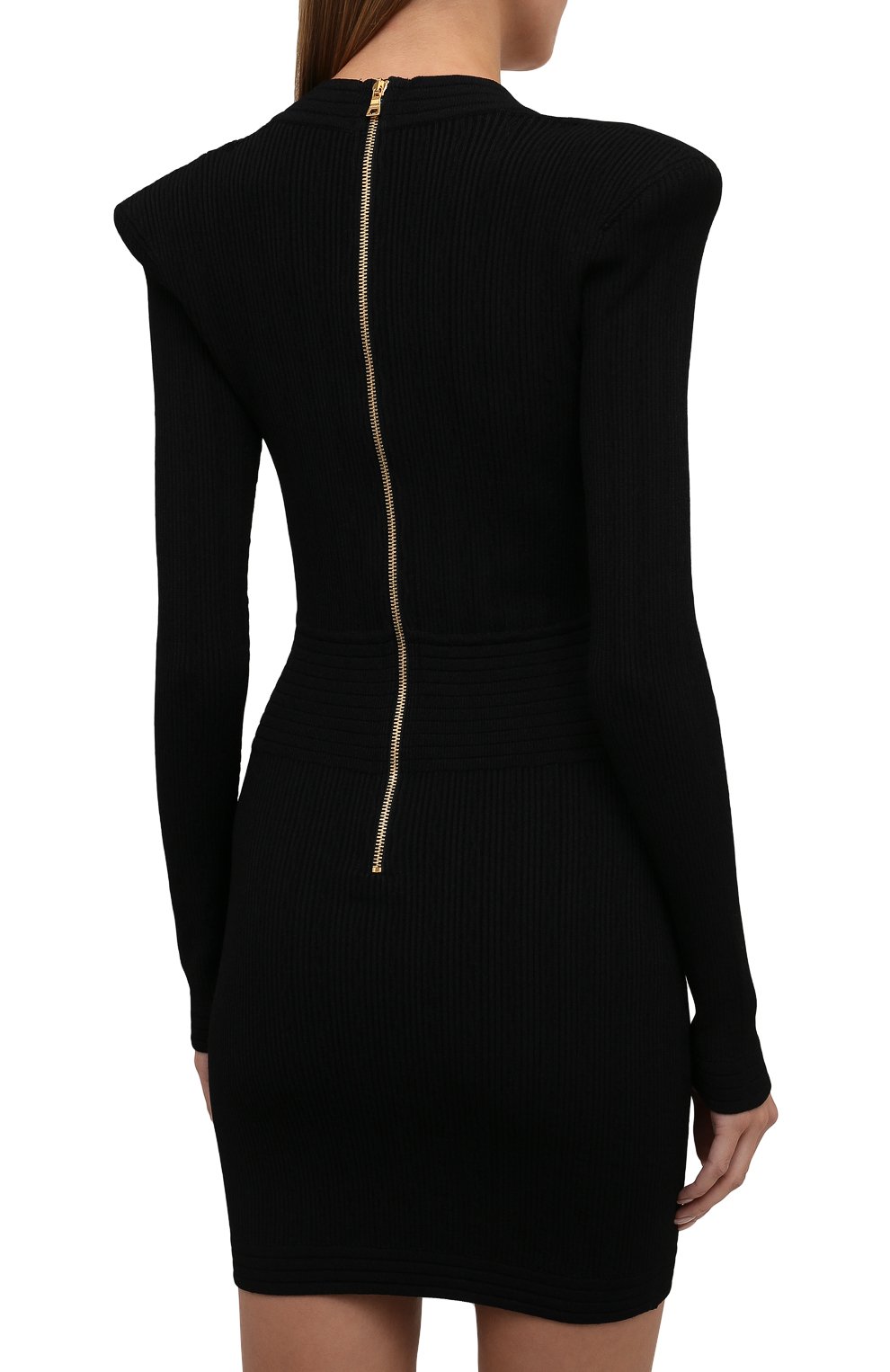 Платье из вискозы BALMAIN, арт. WF1R8060/K211, фото 4