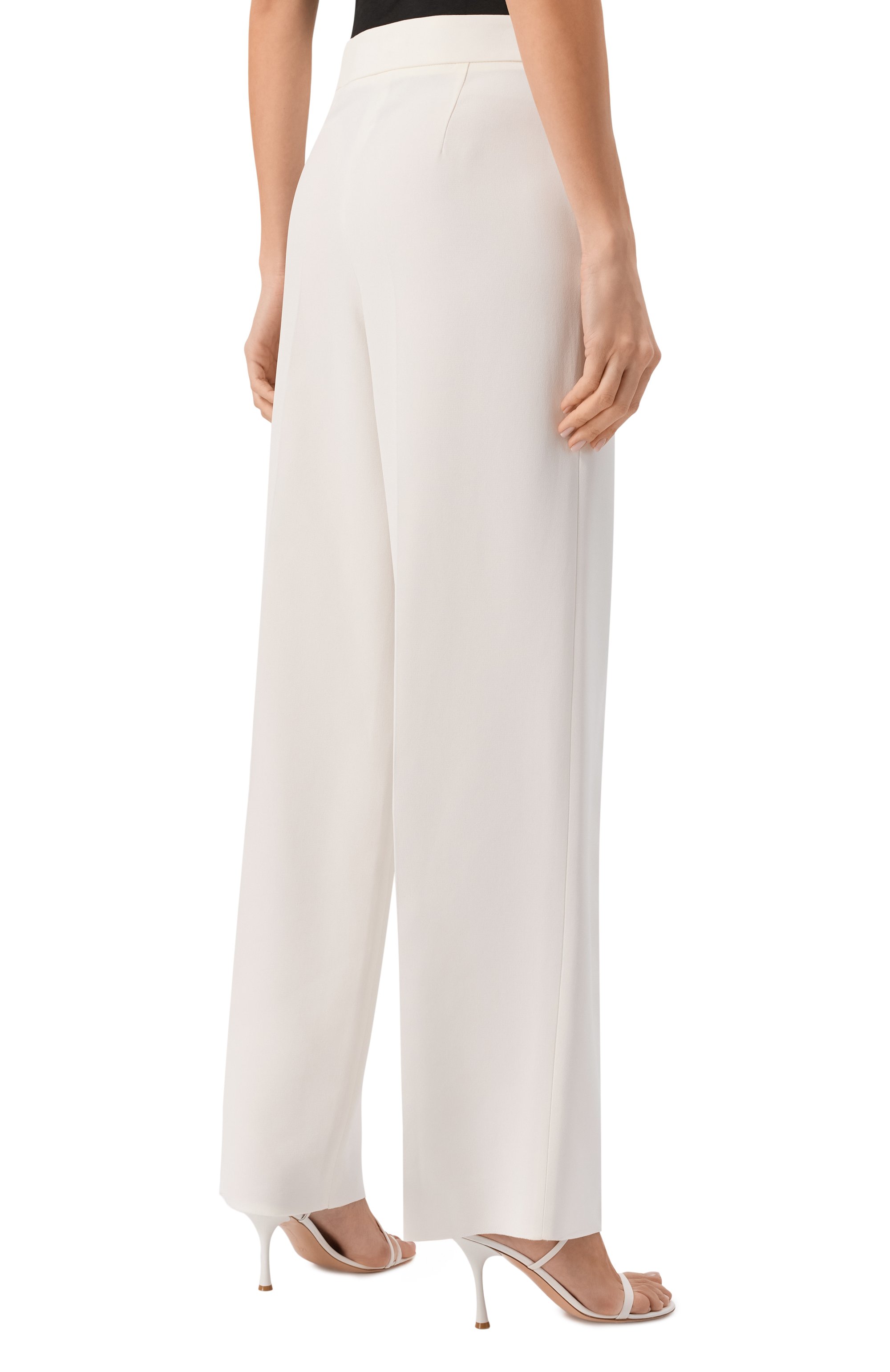 Шелковые брюки GIORGIO ARMANI, арт. GW001562/TE16469, фото 4