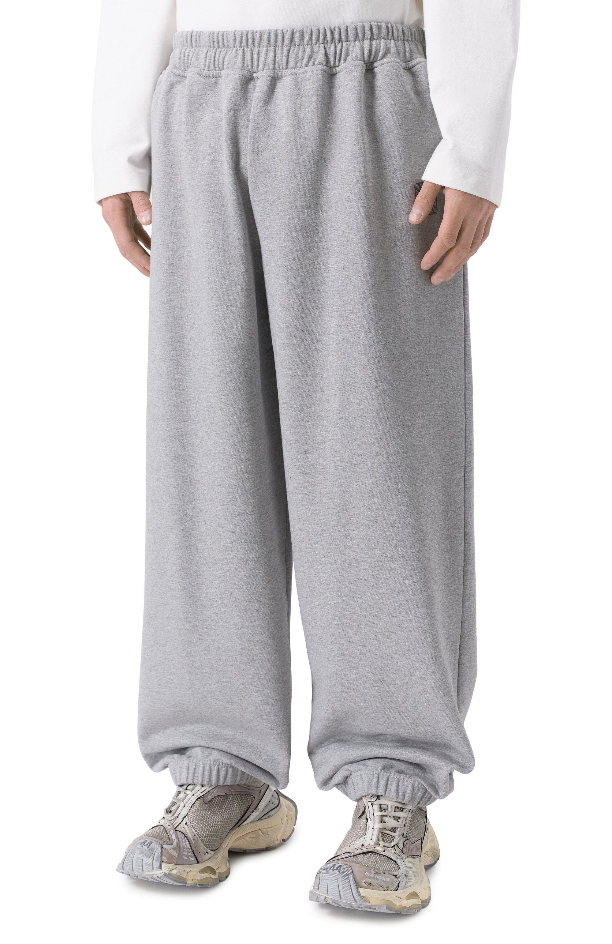 Хлопковые джоггеры VETEMENTS, арт. ME76SP158G/1302 M0LLET0N, фото 4
