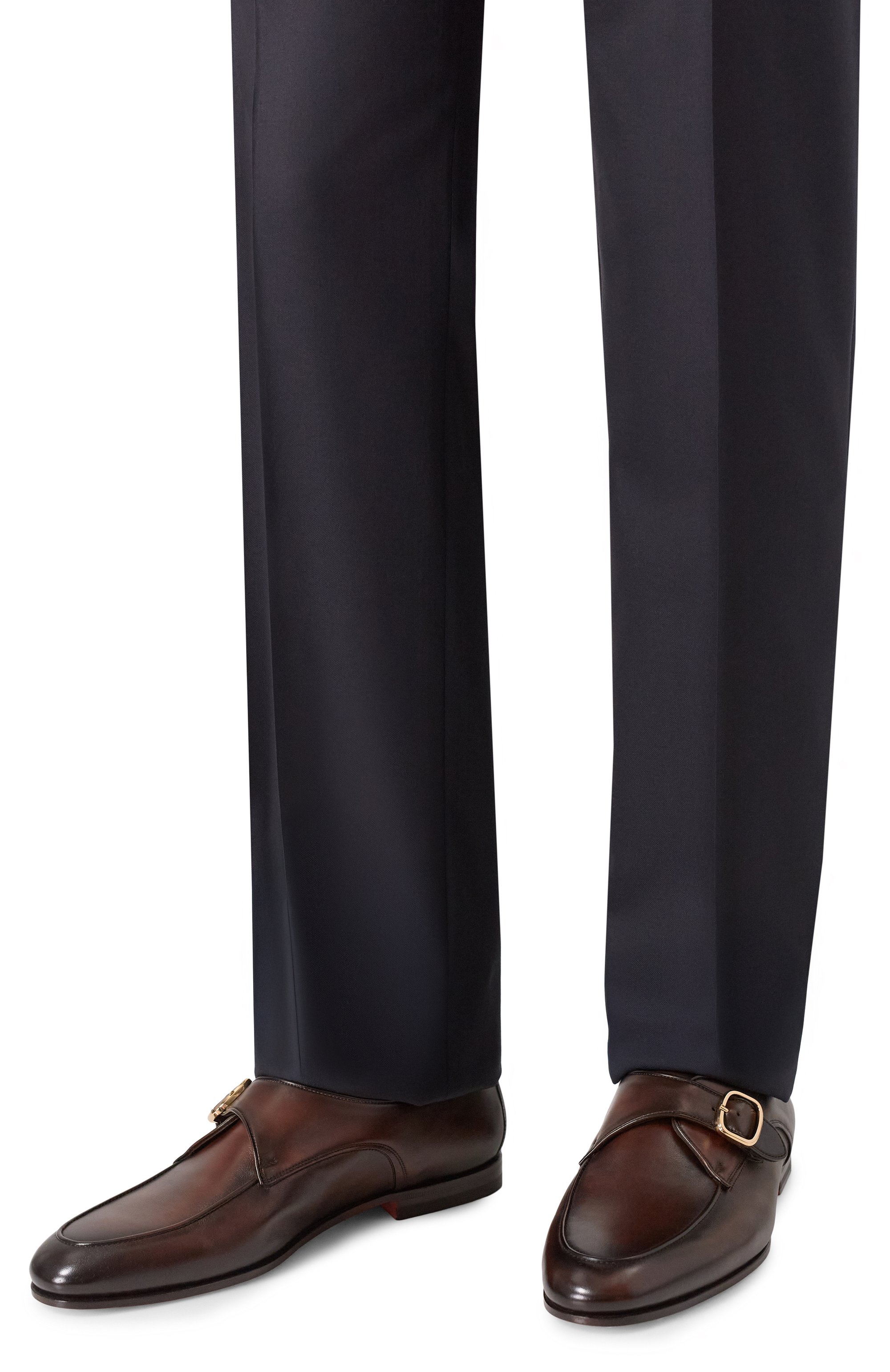 Кожаные монки carlos SANTONI, арт. MCNG19259SA4SMEM, фото 3