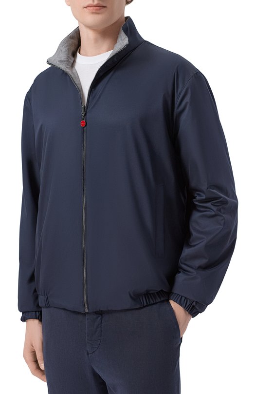 Двусторонний бомбер Kiton UW2306V0820H Синий  UW2306V0820H Фото 3