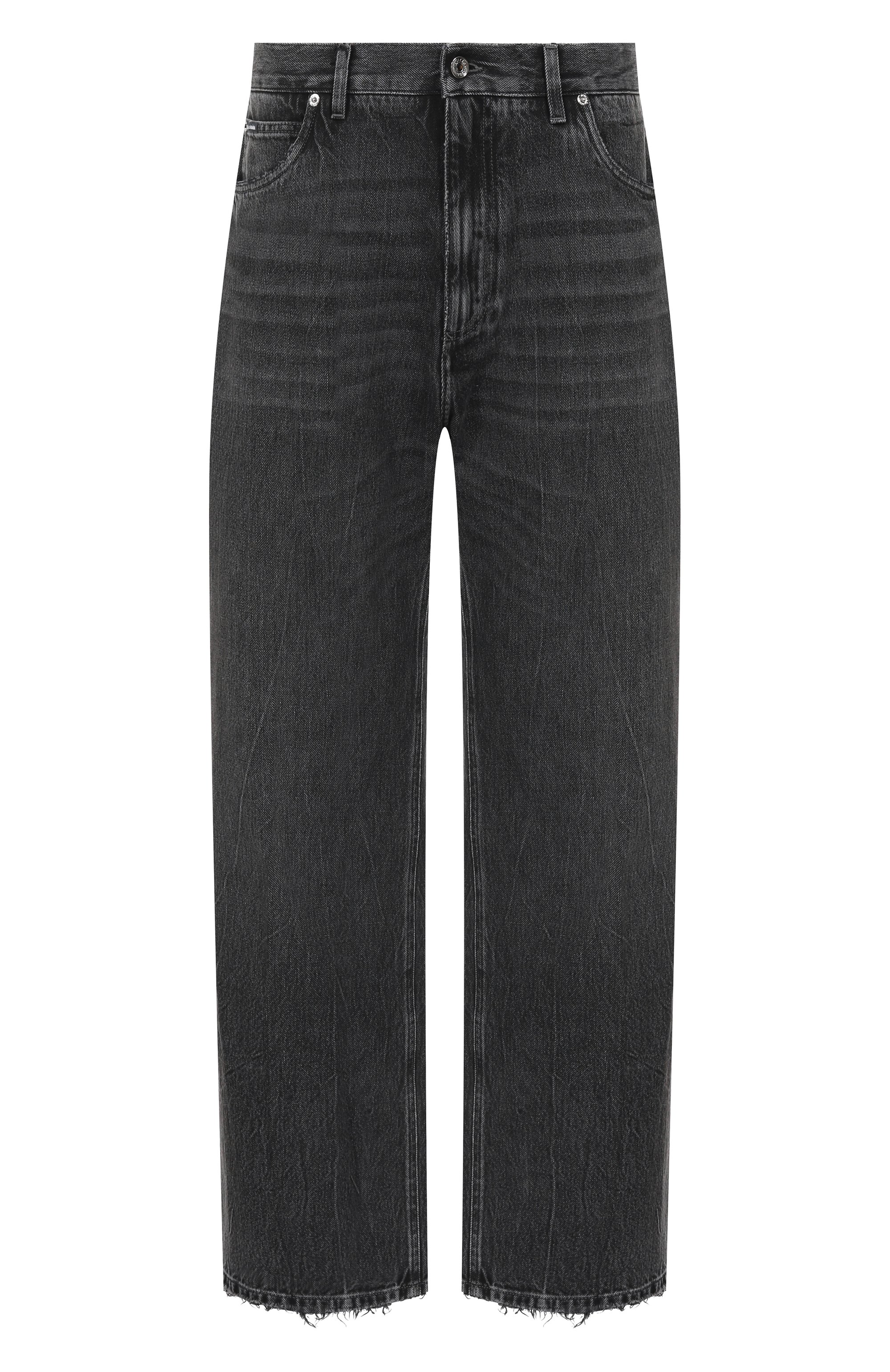 Джинсы over DOLCE & GABBANA темно-серого цвета по цене 108000 руб., арт. GWVNXZ/G8MU8, фото 1 Джинсы over DOLCE & GABBANA, арт. GWVNXZ/G8MU8, фото 1