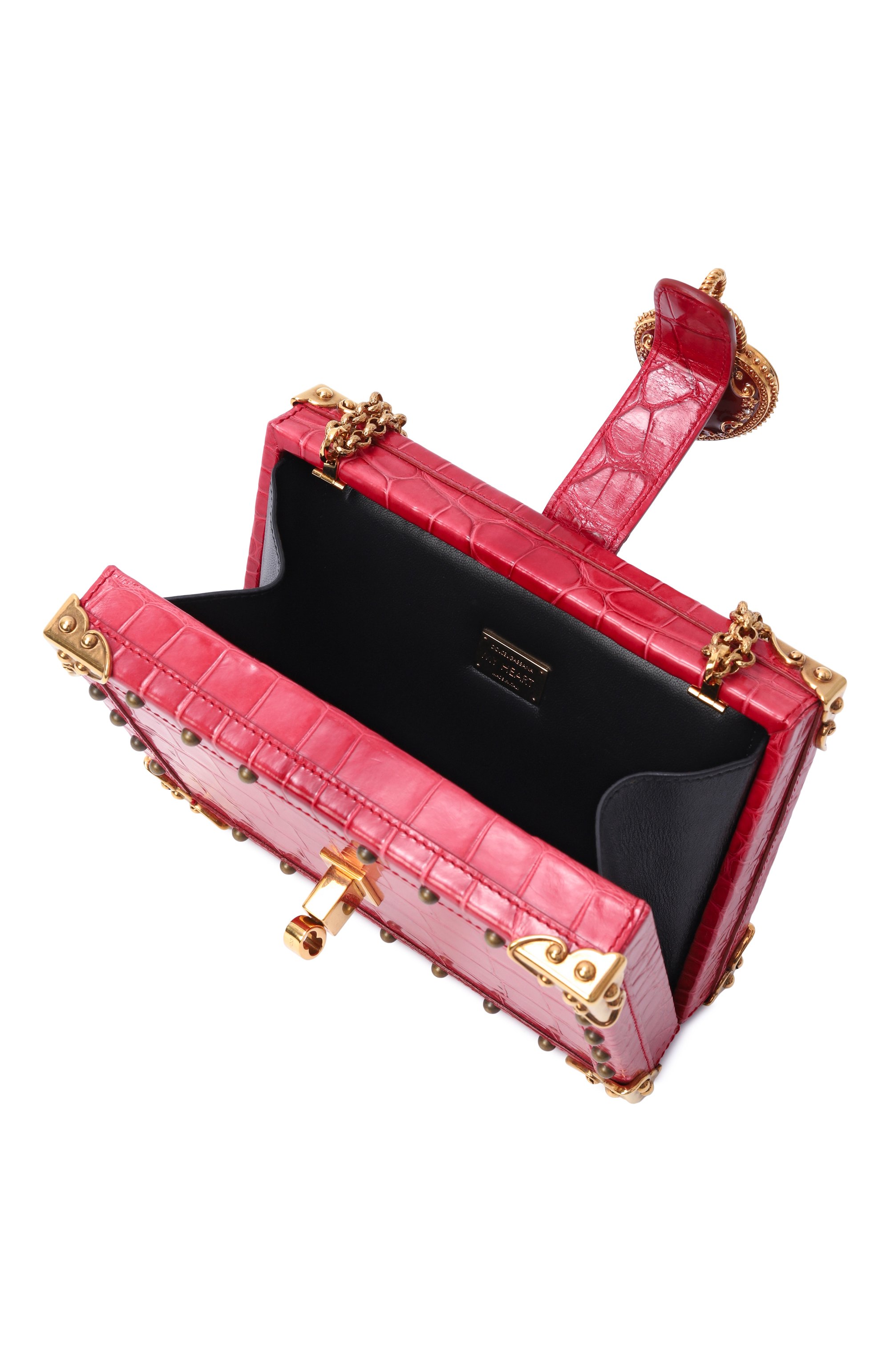 Сумка dolce box из кожи аллигатора DOLCE & GABBANA, арт. BB6568/A2R08, фото 5