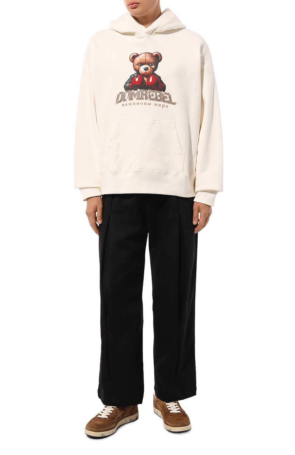 Хлопковое худи DOMREBEL, арт. M PUNCHLINE/H00DIE, фото 2