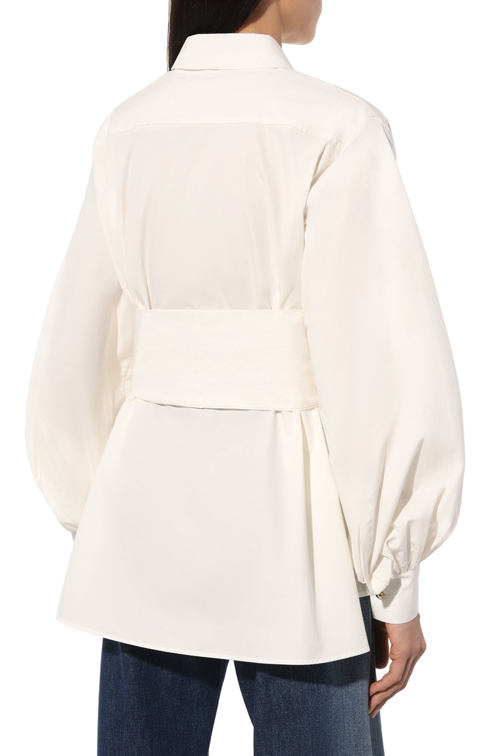 Хлопковая блузка ELIE SAAB, арт. 15623, фото 4