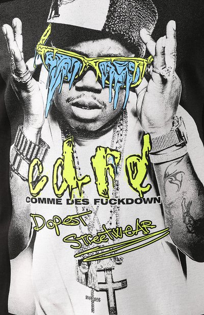 Хлопковая футболка COMME DES FUCKDOWN, арт. CDFU729P, фото 5